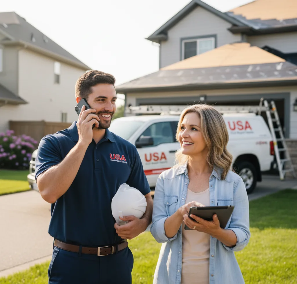 USA Roof Repair Experts customer support in Pittsburg